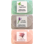 Handmade "Mixed Essential Oil" Glycerine Soap Bar 165g Gift Pack 3's 